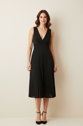 Abito midi in lurex