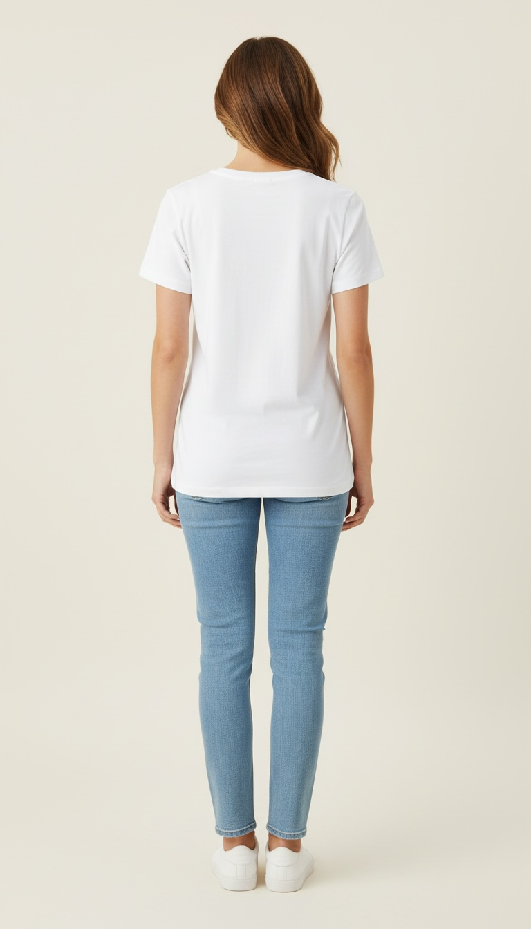 T-SHIRT CON STAMPA FIORI - image 2