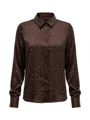 CAMICIA CON STRASS LUMINOSI