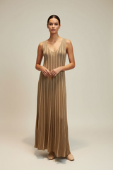 Abito in lurex tessuto in maglia