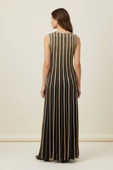 Abito in lurex tessuto in maglia