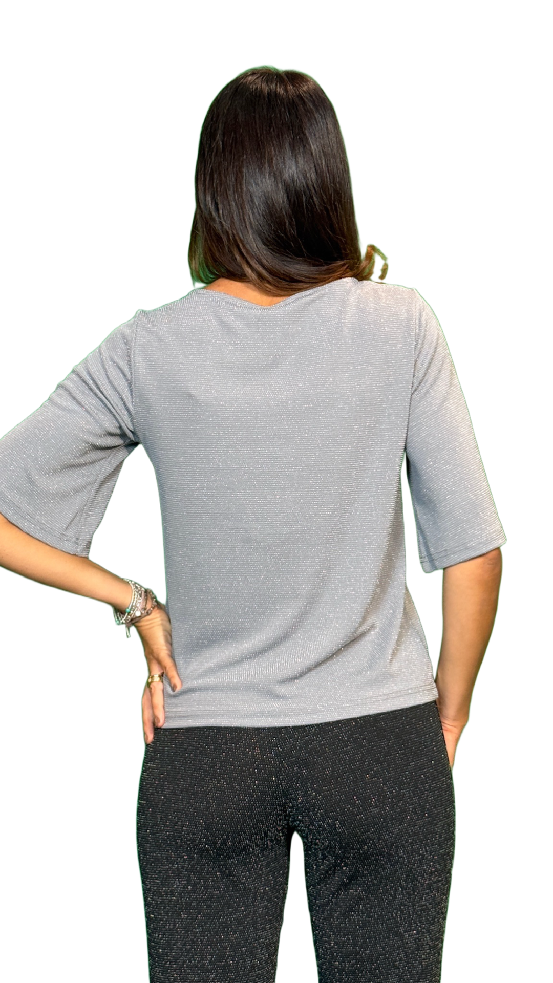 MAGLIA IN LUREX GIROGOLA - image 2