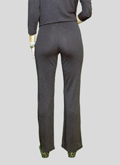 PANTALONE A ZAMPA IN LUREX