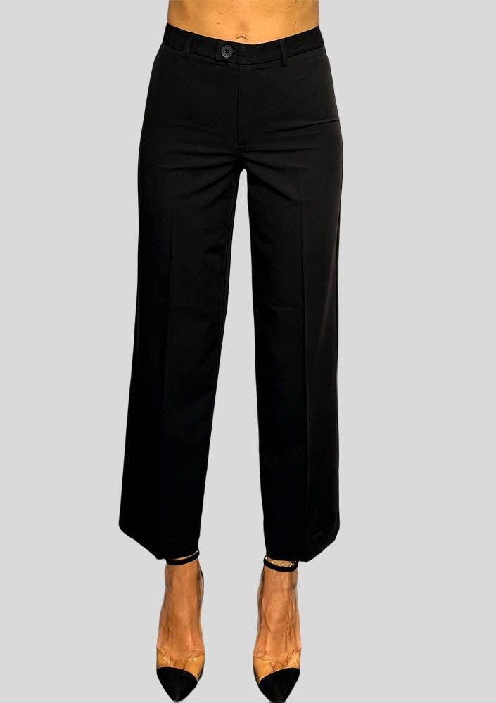 PANTALONE PALAZZO CON BOTTONE - image 3