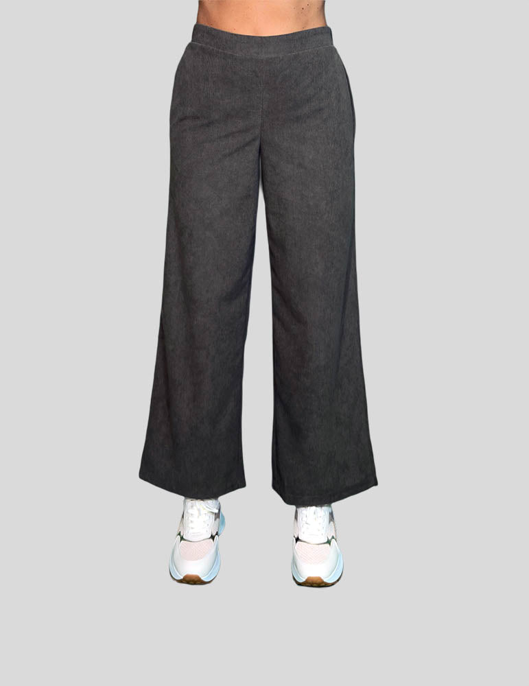 PANTALONE IN VELLUTO A COSTINE
