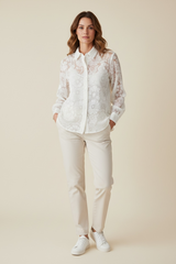 CAMICIA IN VELO FANTASIA FLOREALE