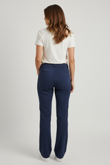 Pantalone a palazzo in raso