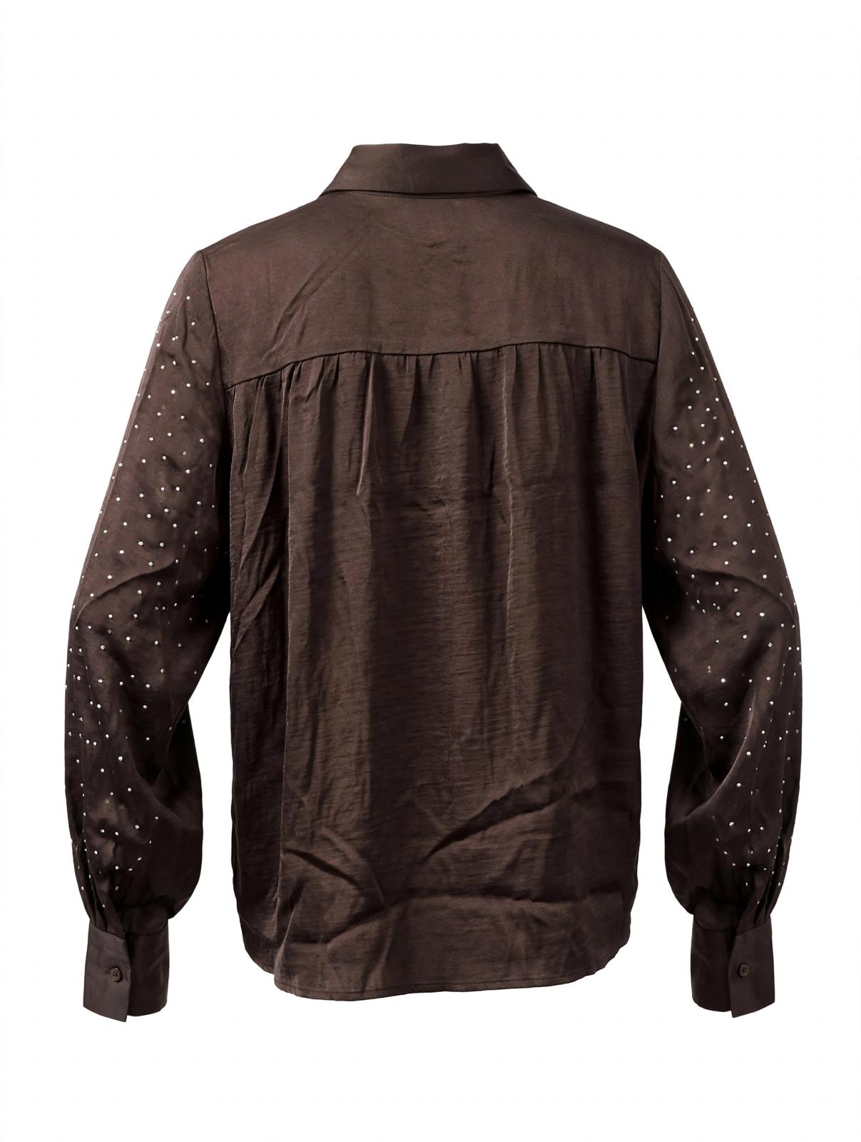 CAMICIA CON STRASS LUMINOSI