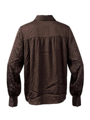 CAMICIA CON STRASS LUMINOSI