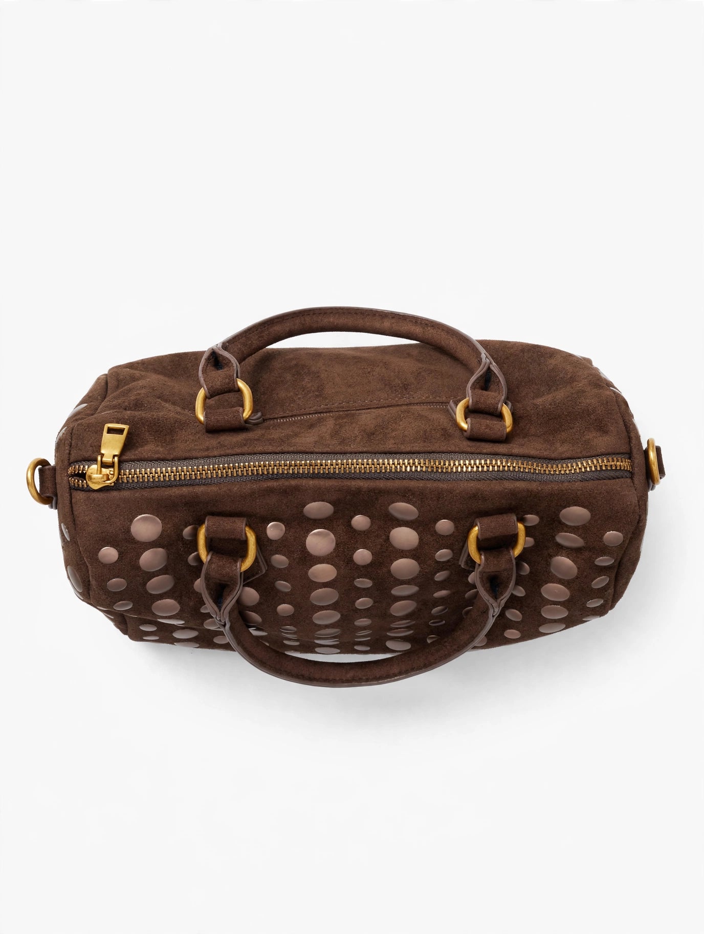 BAULETTO IN CAMOSCIO CON BORCHIE