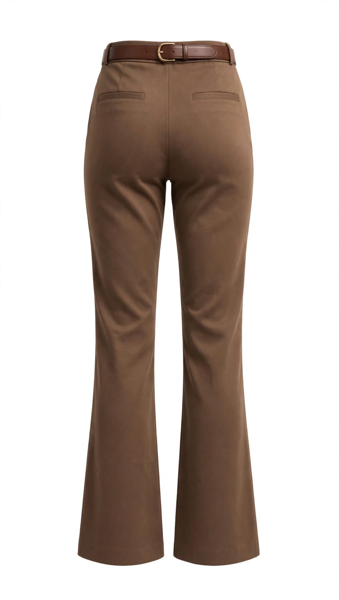 Pantalone dritto leggermente svasato sotto