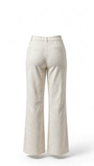 Pantalone a palazzo in velluto a costine