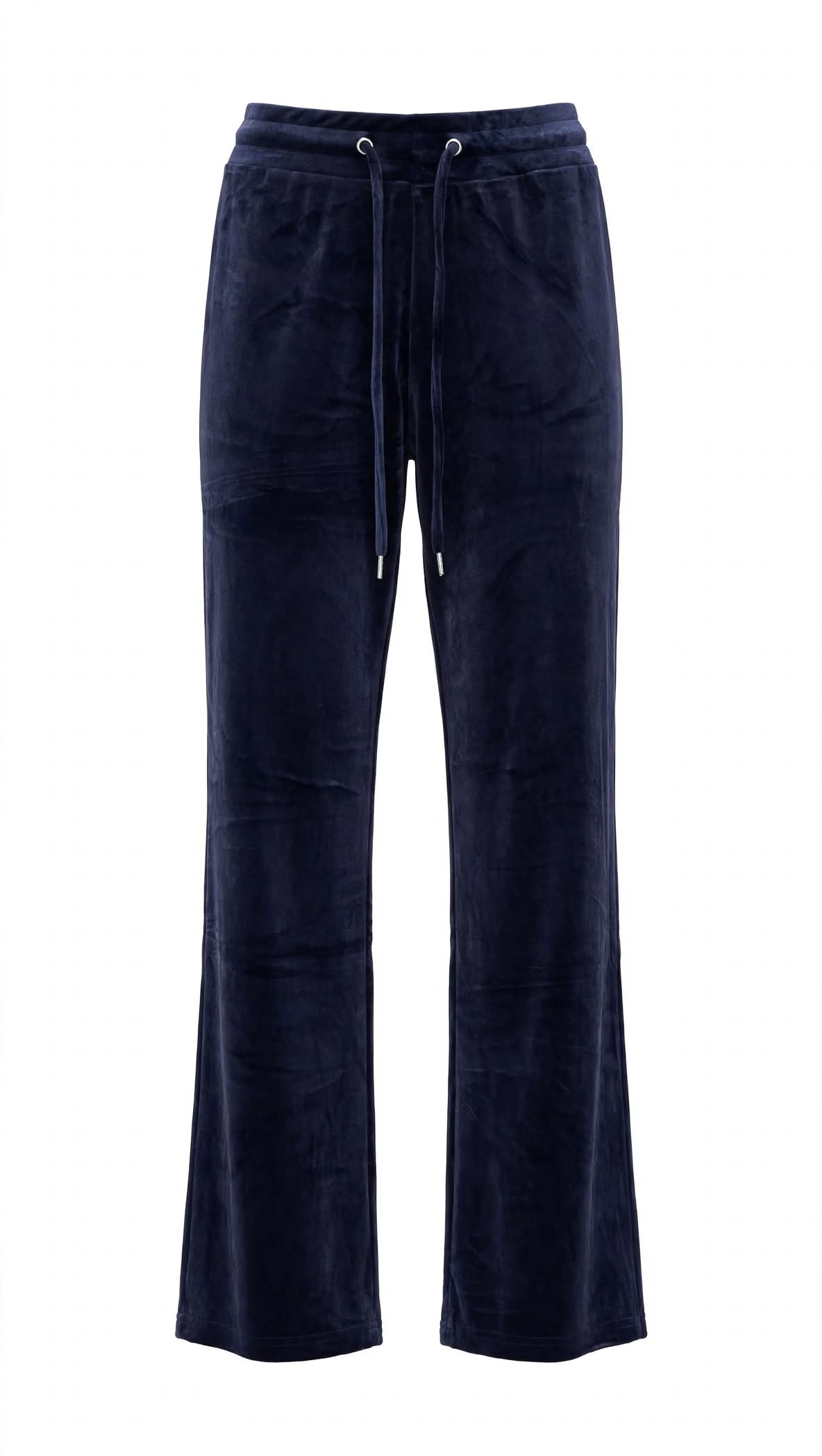 Tuta in ciniglia velluto, felpa zip+ pantalone palazzo