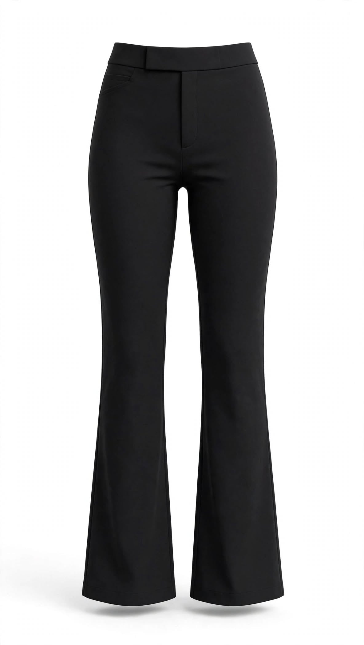 Pantalone dritto leggermente svasato sotto