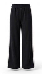 Pantalone gamba larga con elastico