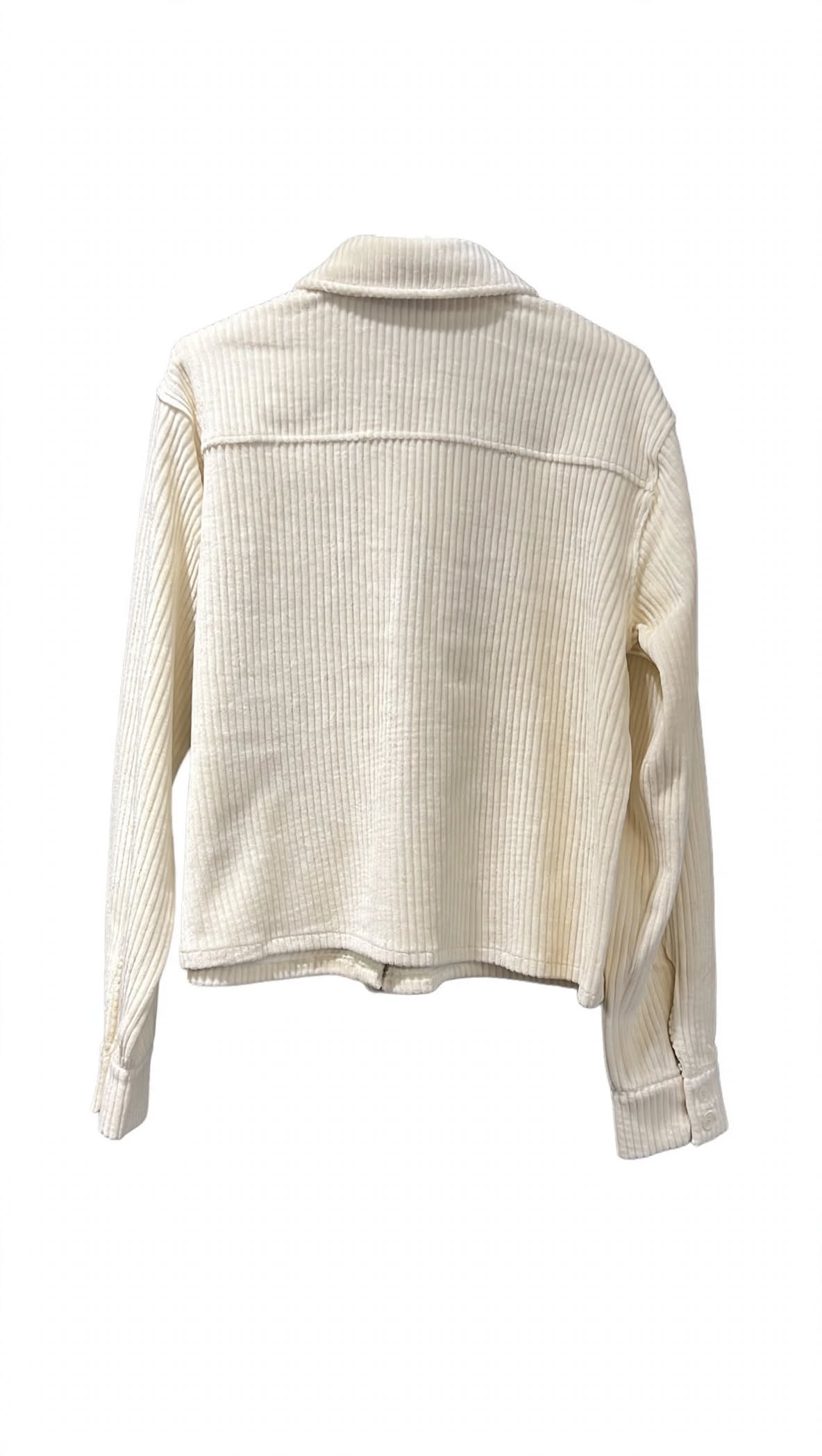 Camicia in velluto a costine con taschini