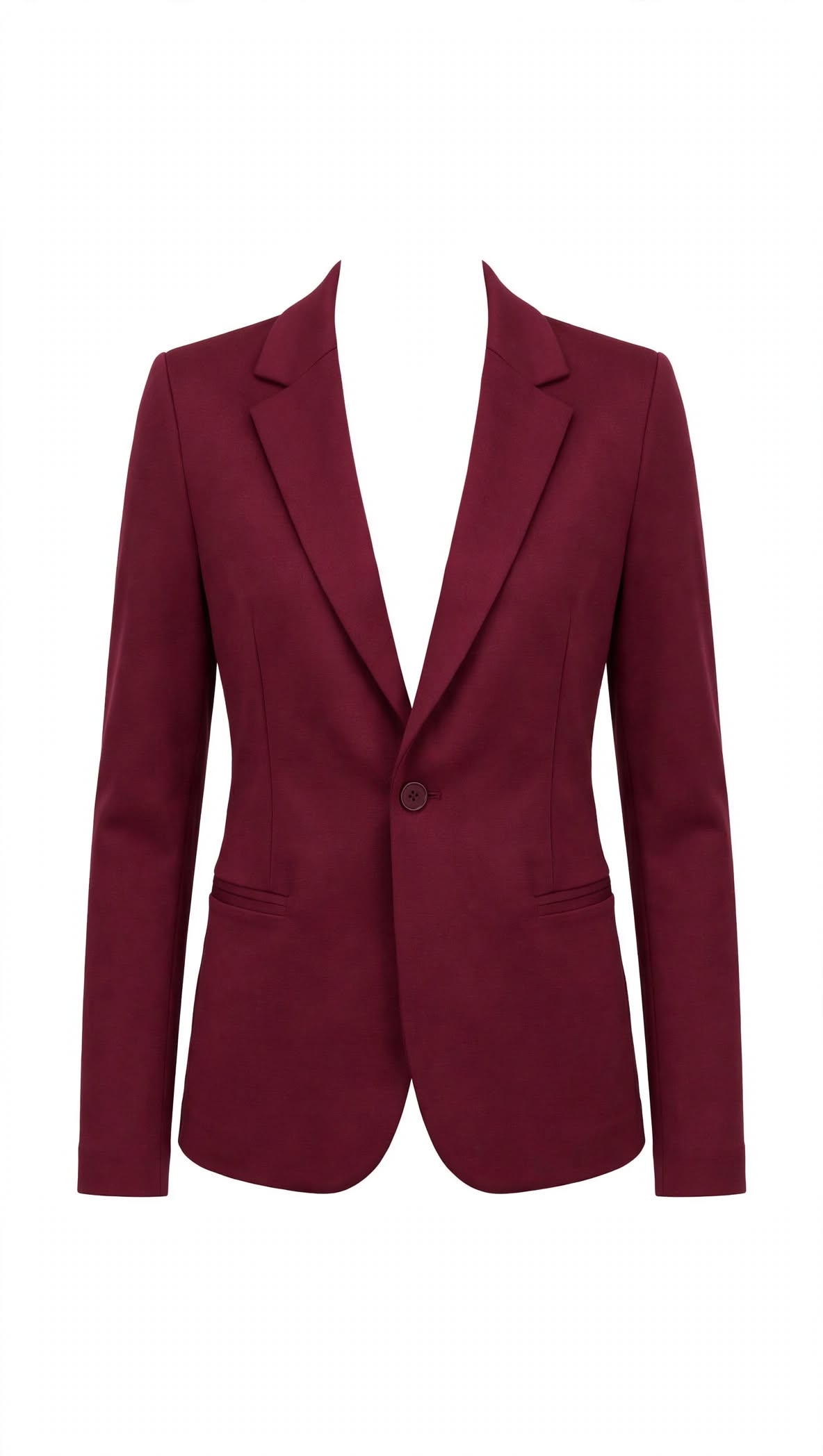 Blazer donna sfiancato monopetto