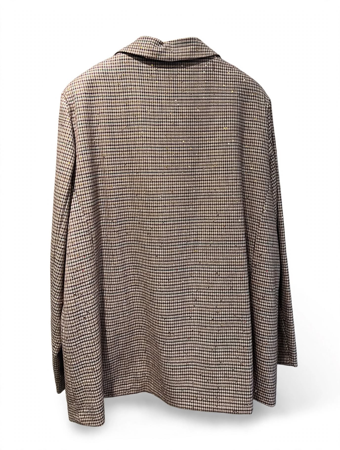 Giacca oversize con paillettes