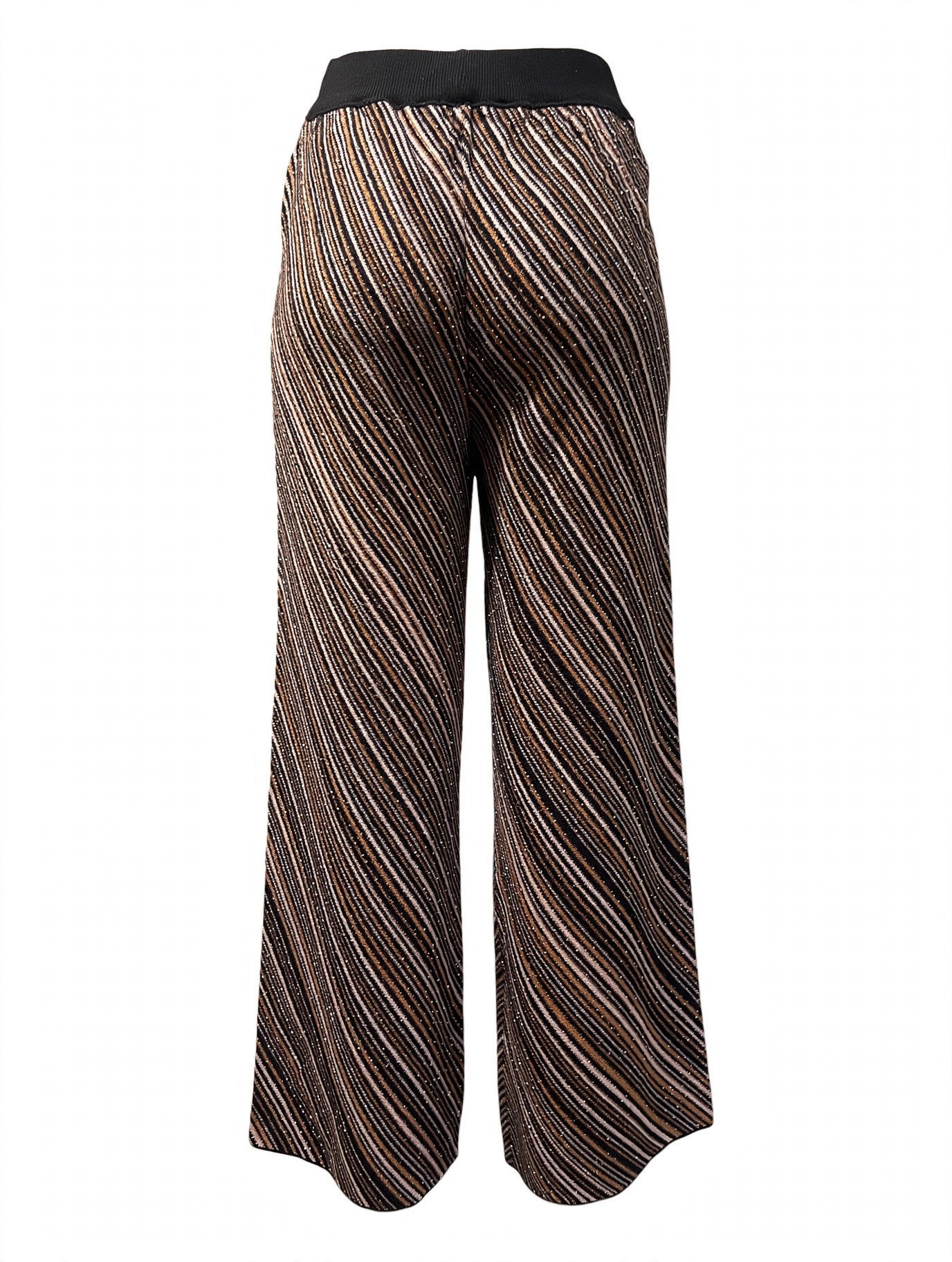 PANTALONE IN LUREX A PALAZZO