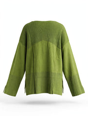 MAGLIONE OVERSIZE SCOLLO A V