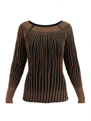 MAGLIA PLISSETTATA IN LUREX