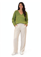 MAGLIONE OVERSIZE SCOLLO A V