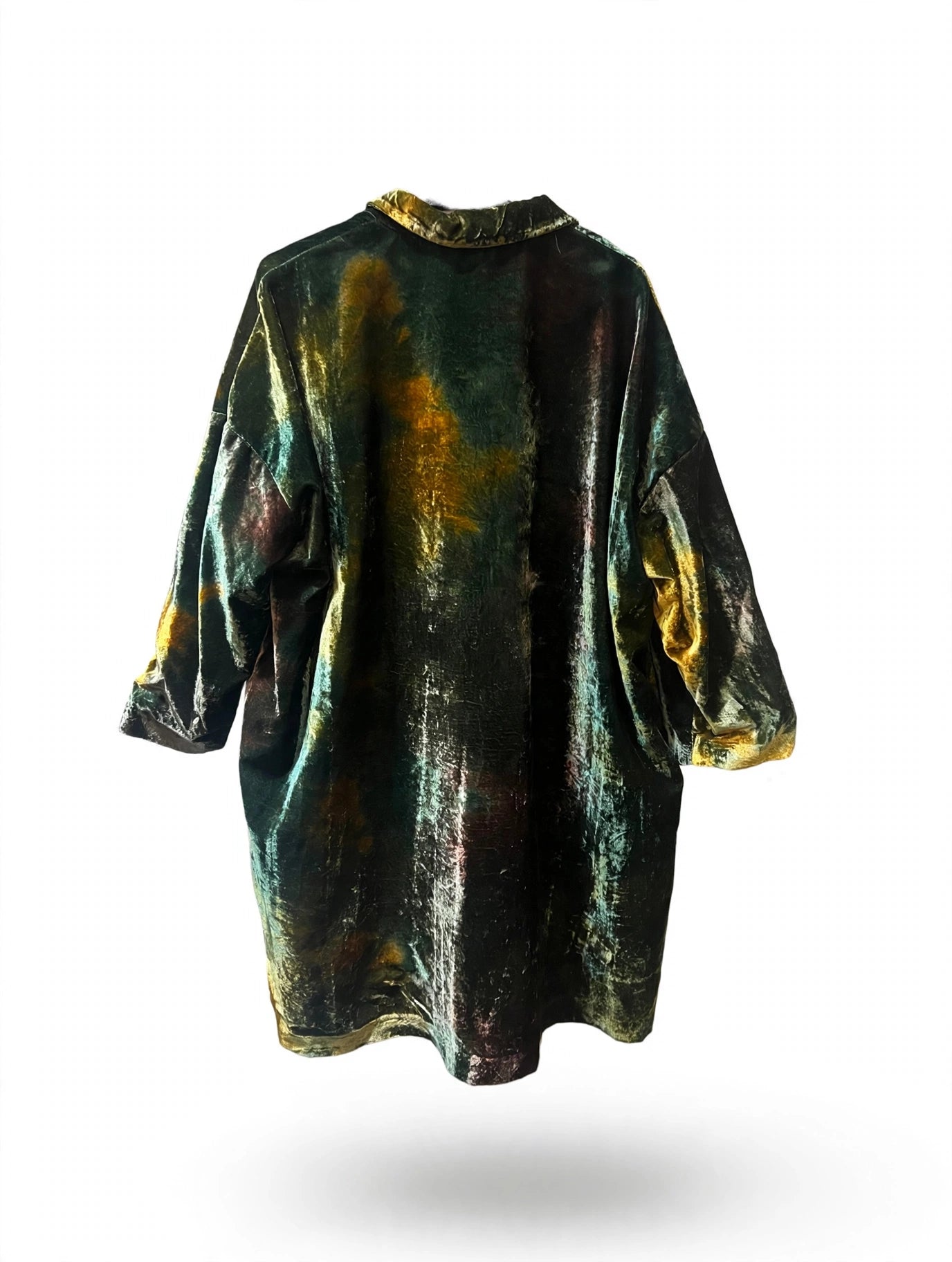 CAPPOTTO IN VELLUTO OVERSIZE