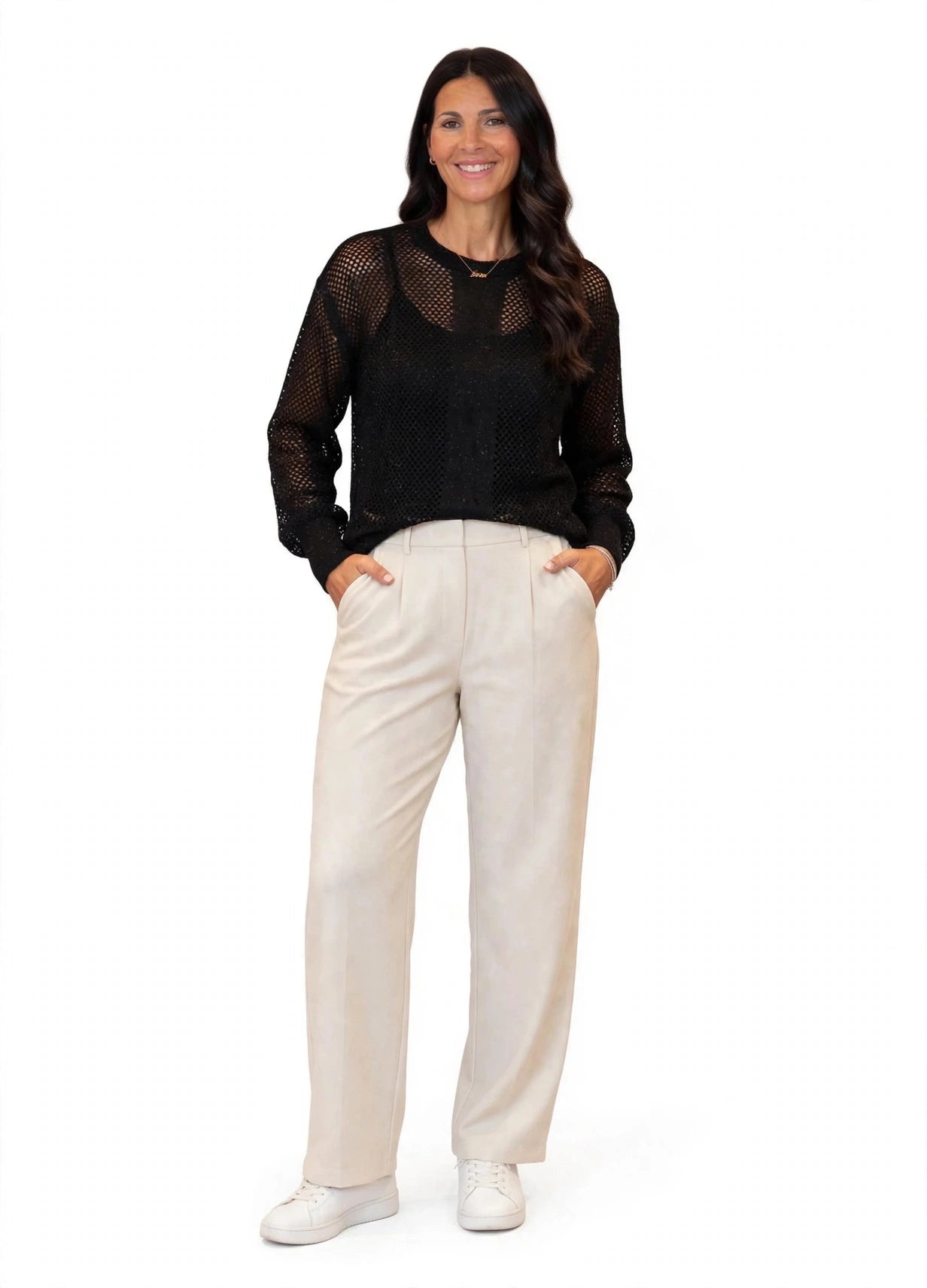 MAGLIA A RETE IN LUREX