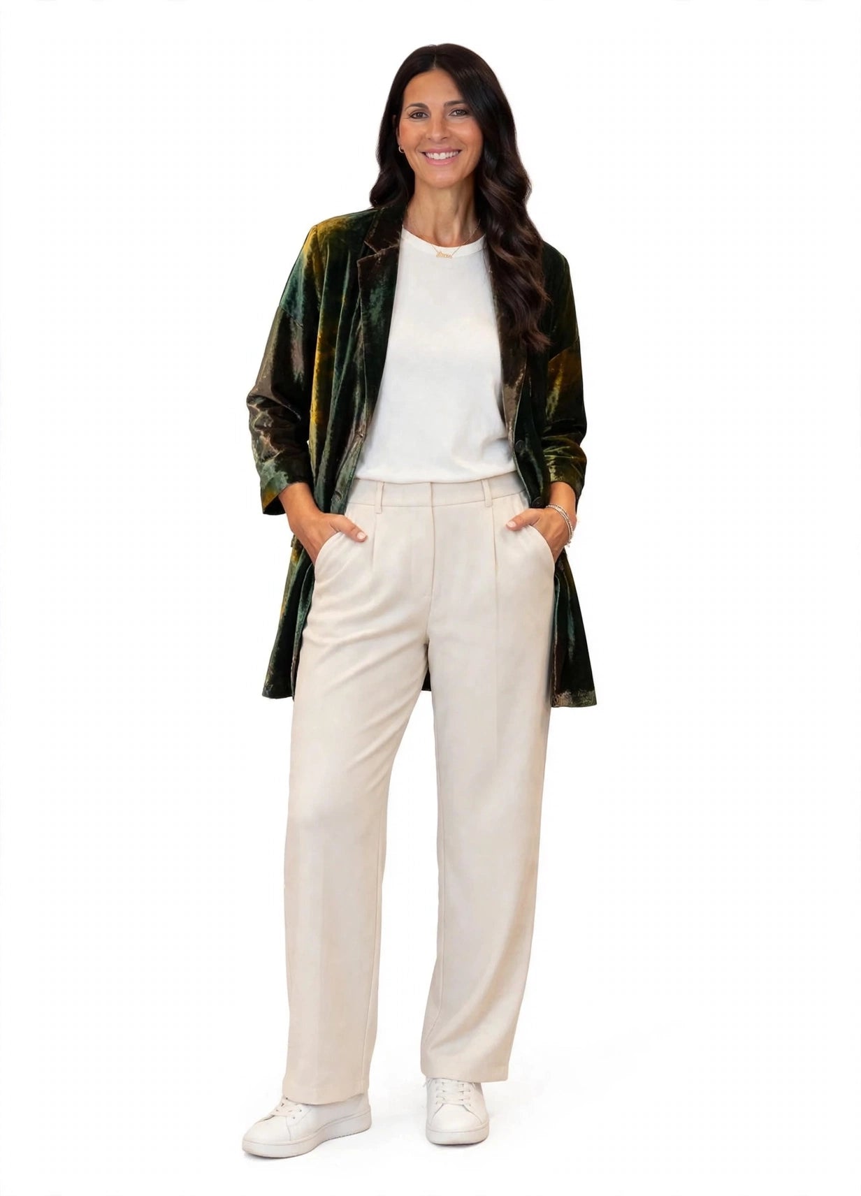 CAPPOTTO IN VELLUTO OVERSIZE