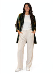 CAPPOTTO IN VELLUTO OVERSIZE