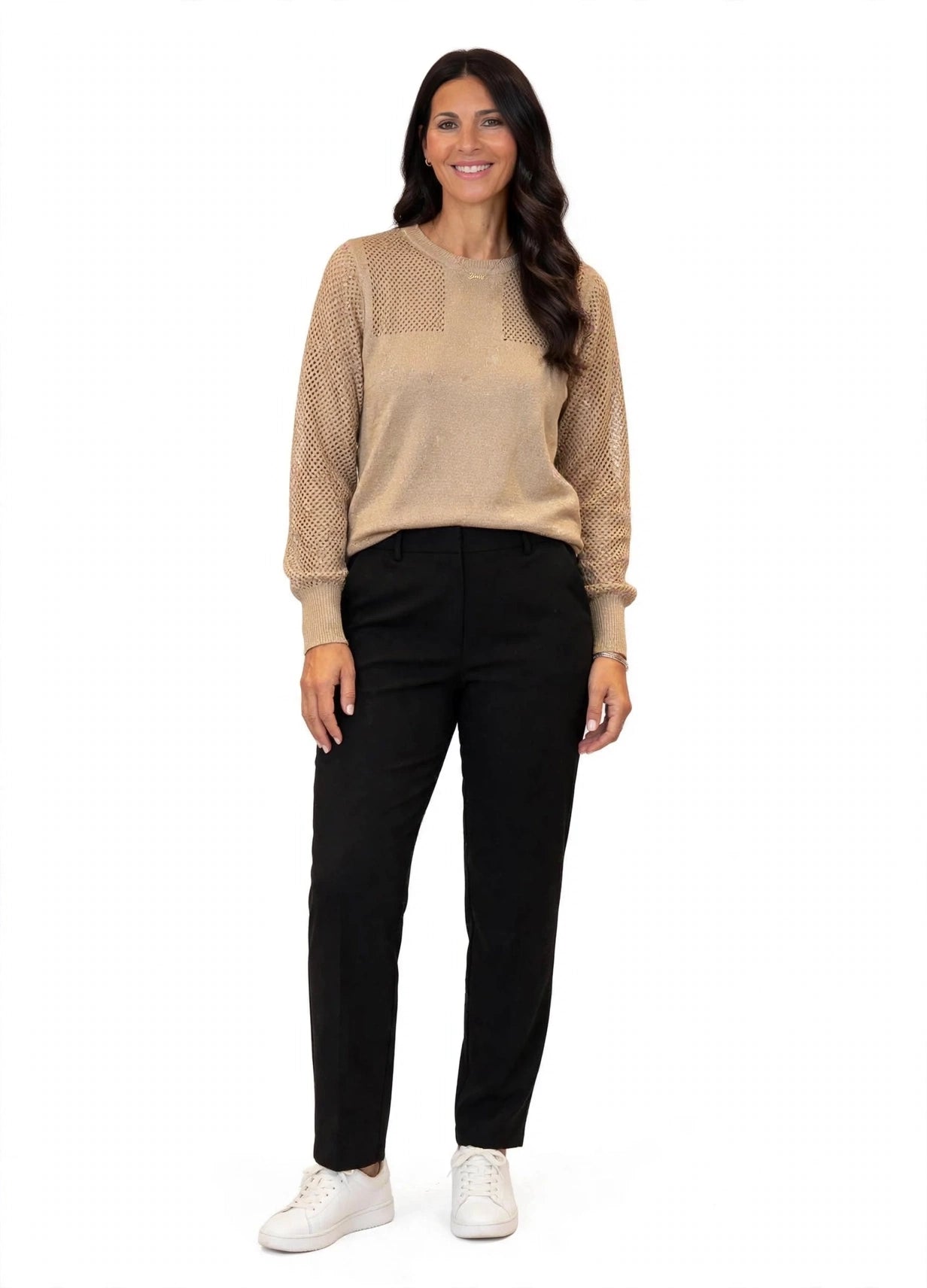 MAGLIA A RETE IN LUREX
