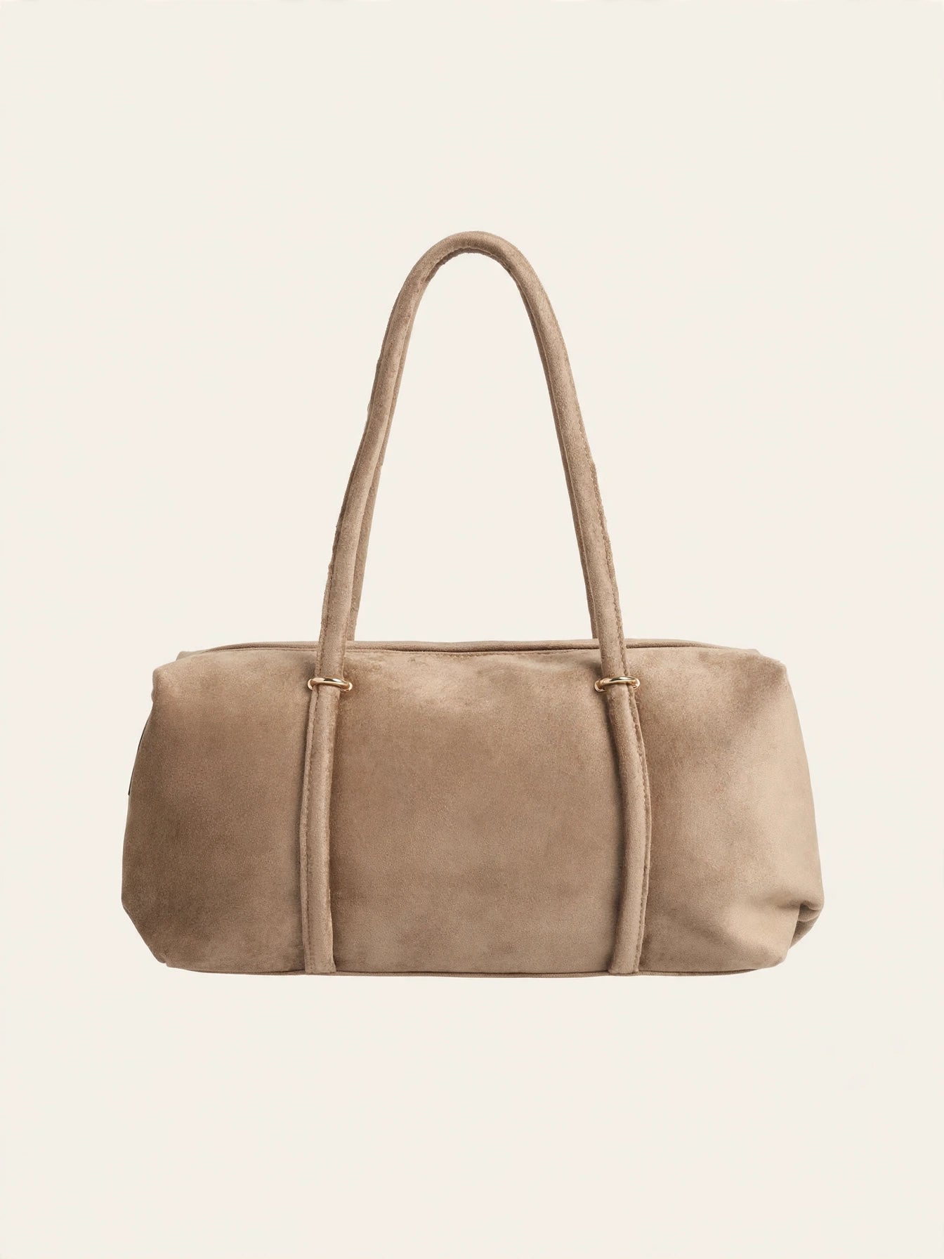 Borsa bauletto in camoscio