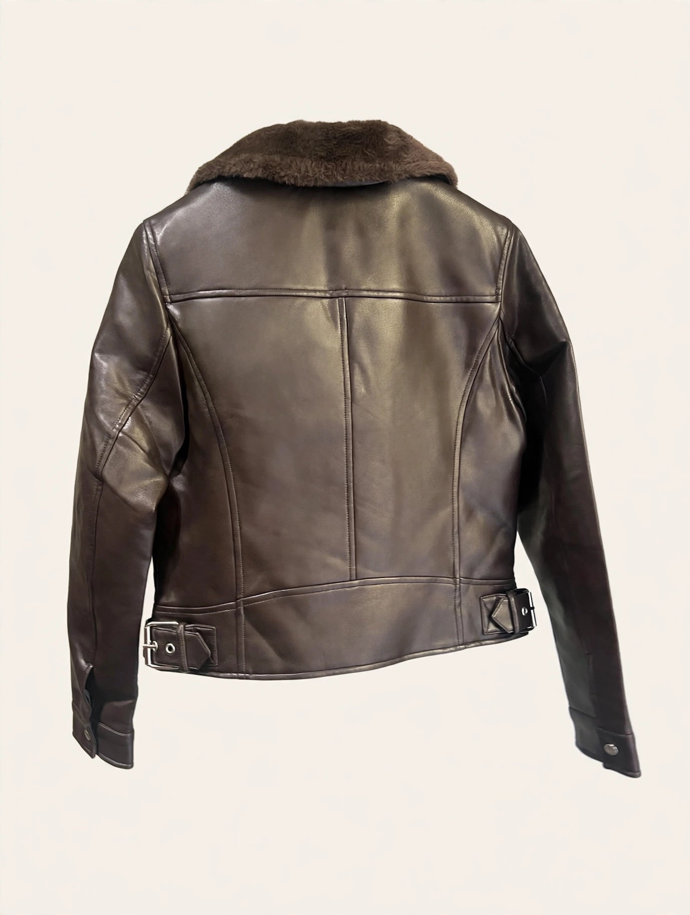 CHIODO IN ECOPELLE CON COLLO TEDDY