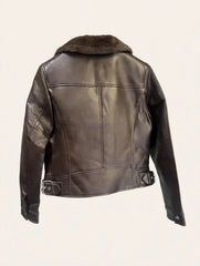 CHIODO IN ECOPELLE CON COLLO TEDDY