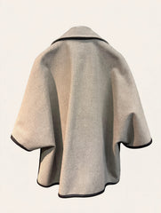 Mantella cappotto a doppiopetto