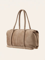Borsa bauletto in camoscio