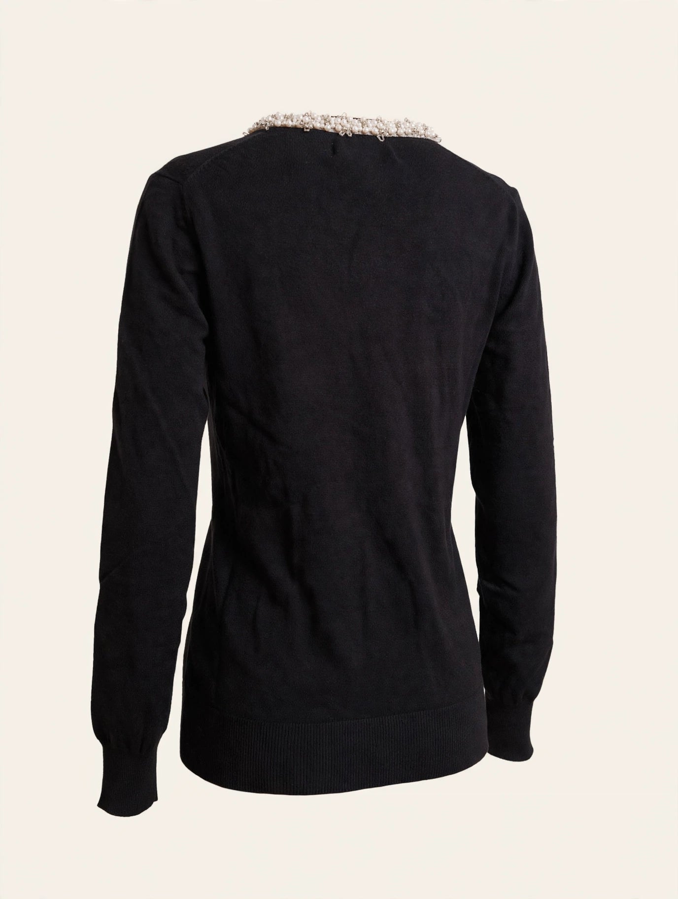 CARDIGAN CON PERLE E CRISTALLI
