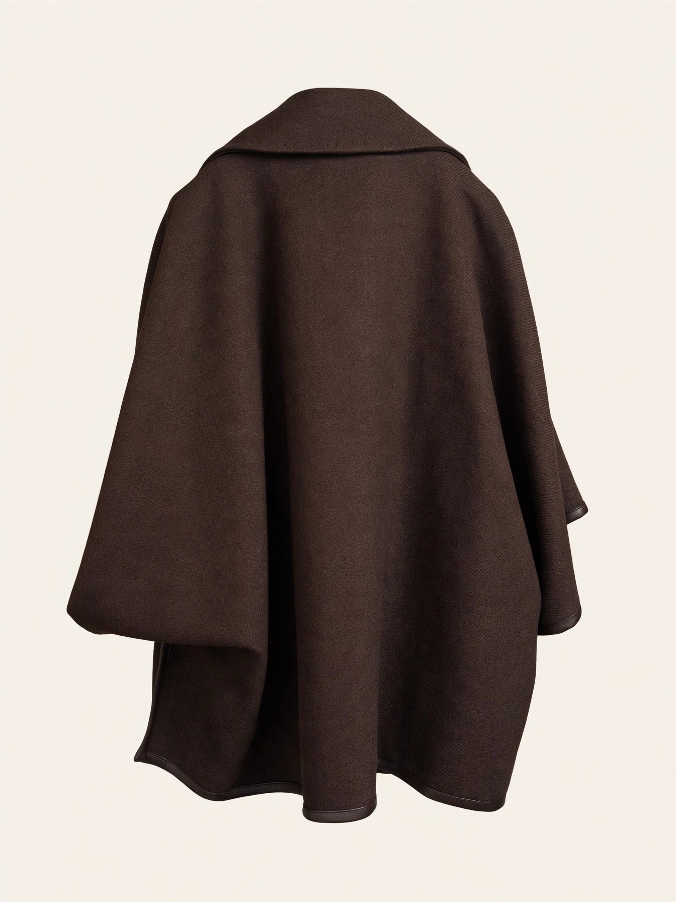 Mantella cappotto a doppiopetto