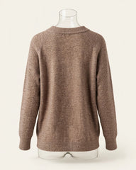 CARDIGAN CON PAILLETTES E BOTTONI GIOIELLO