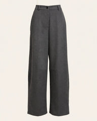 PANTALONE GRIGIO GAMBA LARGA A PALAZZO