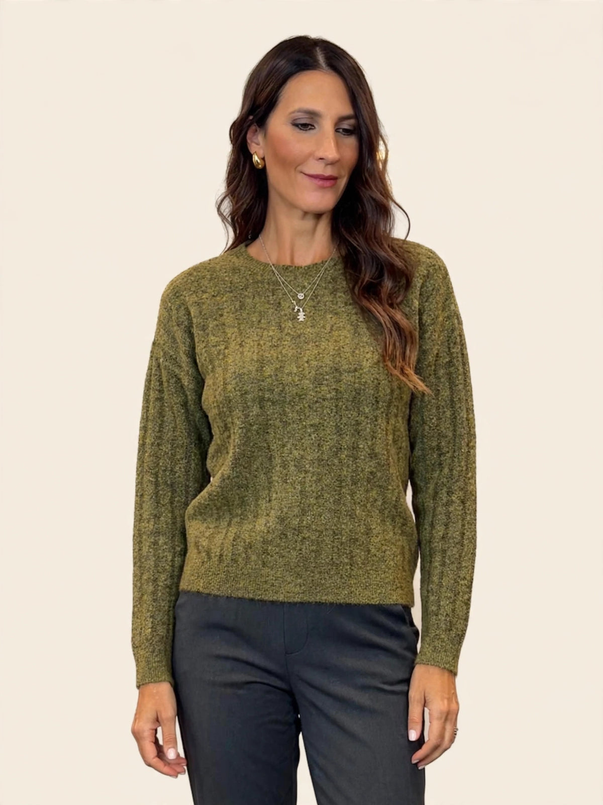 MAGLIONE OVERSIZE GIROCOLLO MORBIDO