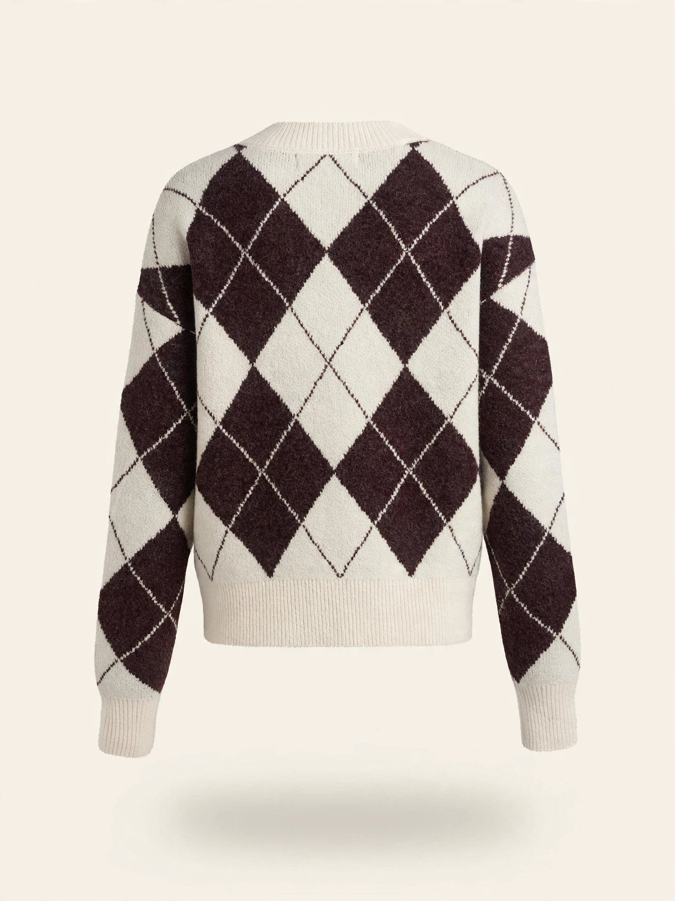 MAGLIONE A ROMBI OVERSIZE