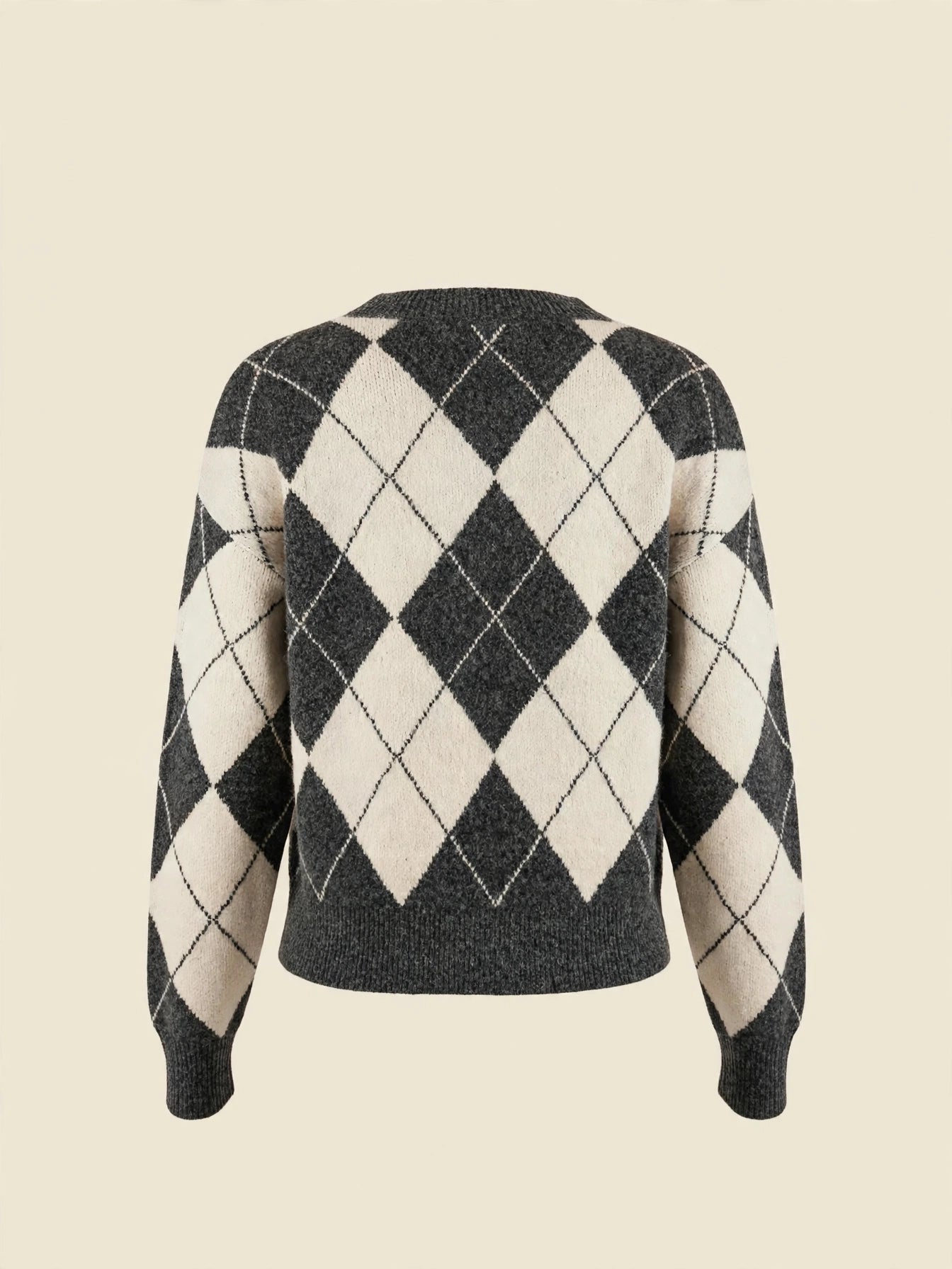 MAGLIONE A ROMBI OVERSIZE