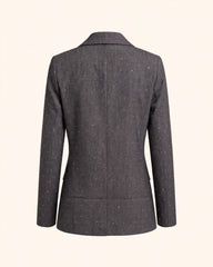 Giacca monopetto con strass