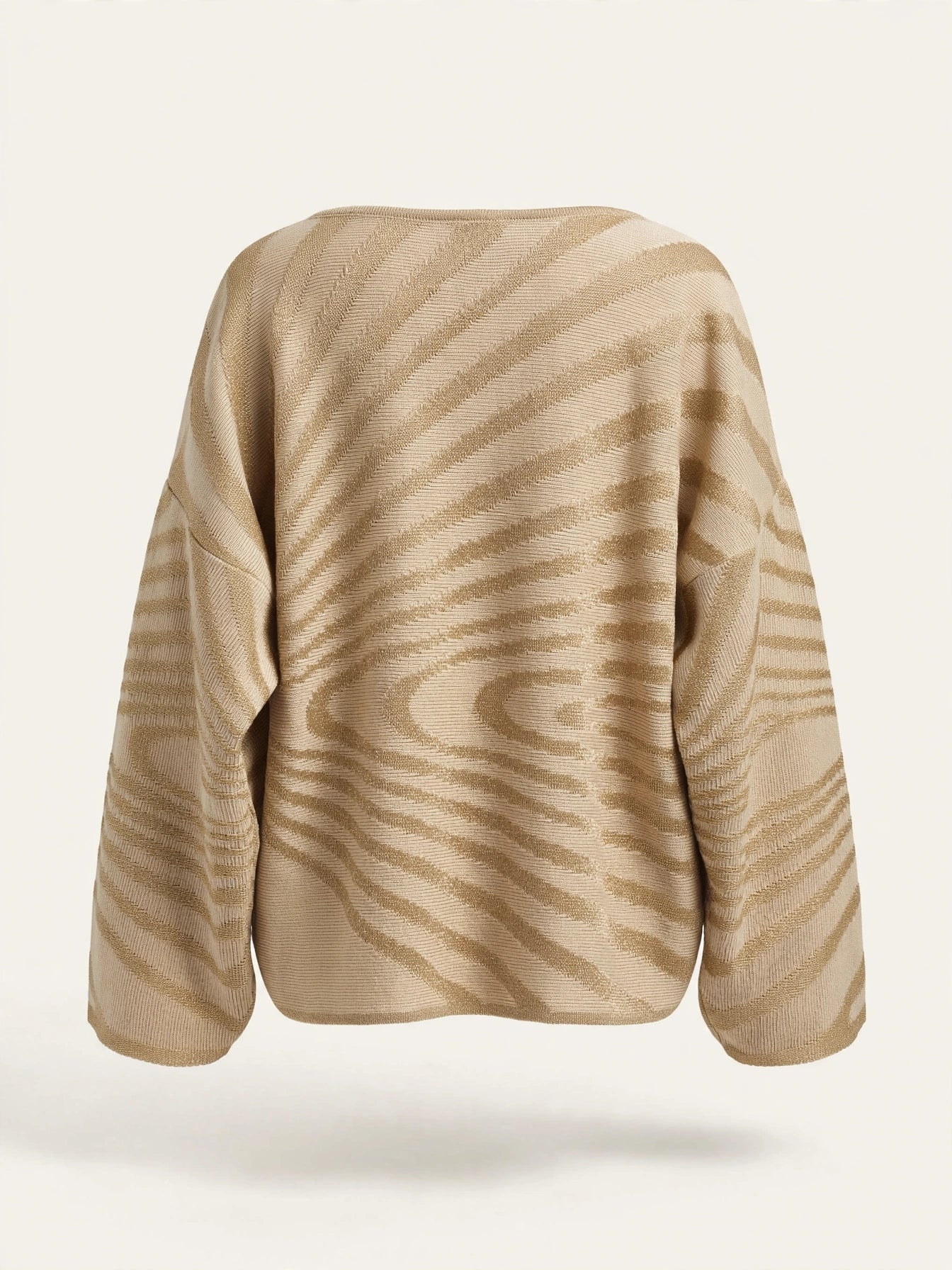 MAGLIA A GIROCOLLO AMPIO IN LUREX
