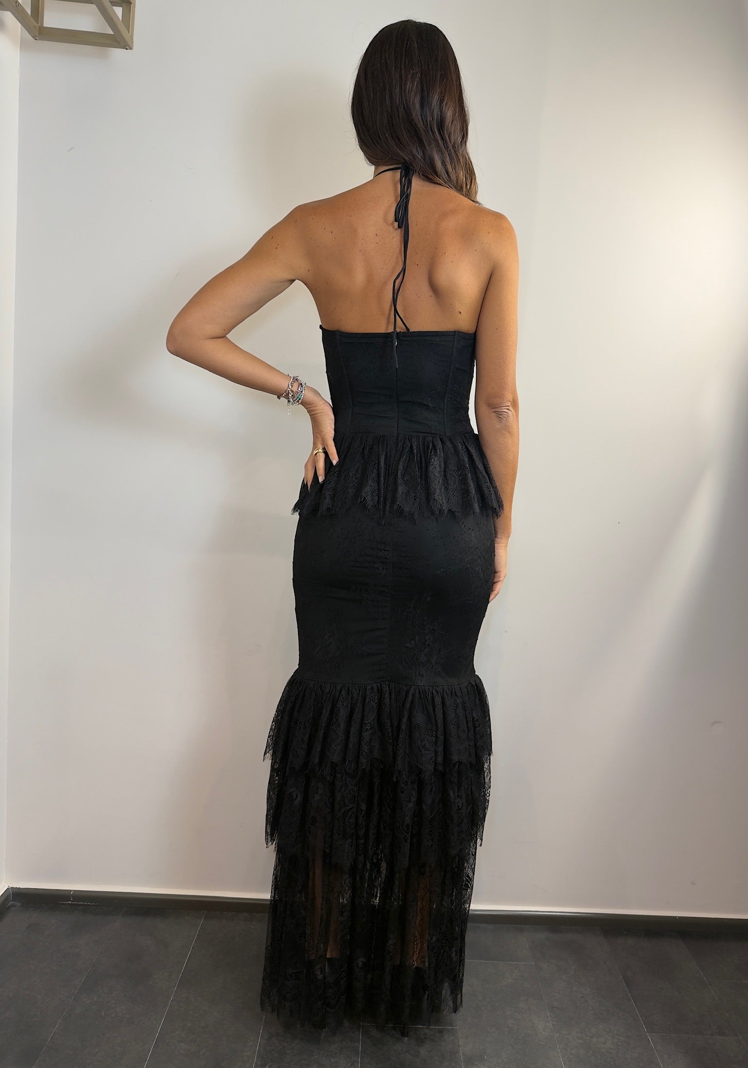 ABITO IN PIZZO EFFETTO BUSTIER - image 2