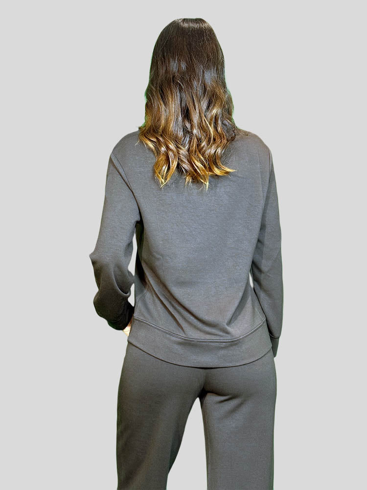 Pantalone con elastico modello tuta