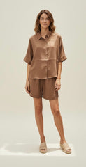 Camicia morbida linea dritta