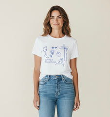 T-shirt con ricami estate