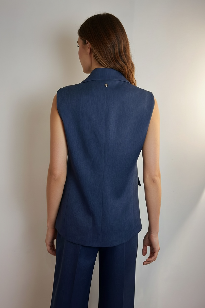 GILET MONOPETTO LUNGO - image 2